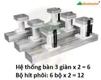 Máy CNC 5 Trục 2 Đầu WOODMASTER Tải Nặng: Hiệu Suất Cao & Linh Kiện Nhật Bản 7142
