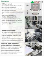 Máy khoan CNC Holztek HT-6SD-H2D | Công nghệ khoan 6 mặt & phay Router 7032