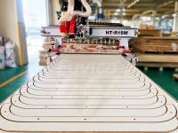 Máy CNC Nesting 1 Đầu Thay Dao Tự Động Holztek HT-R1SM2232 Full Line 7563