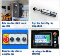 Máy Bào Gỗ 4 Mặt WM-623SV: Công Nghệ Servo 6 Trục Woodmaster 8631