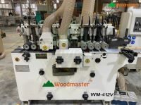 Máy Bào Gỗ 4 Mặt 4 Trục WM-412VA - Chuyên Phôi Ngắn 120mm Woodmaster 8704