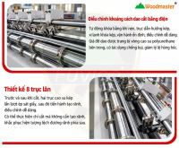 WM-2500SBC: Máy cắt giấy tổ ong 6 dao chuyên dụng cho ngành gỗ 8737
