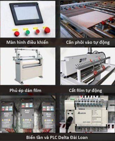 Máy dán phủ PE/ FILM bảo vệ ván 95434 9238