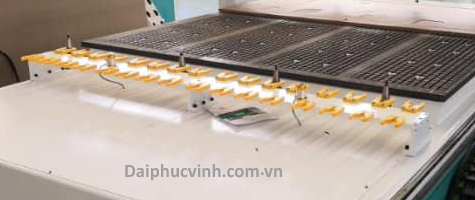 MÁY PHAY CNC NESTING 4 ĐẦU THAY DAO TỰ ĐỘNG BÀN LỚN HT-1850R4ATC 76659 8980