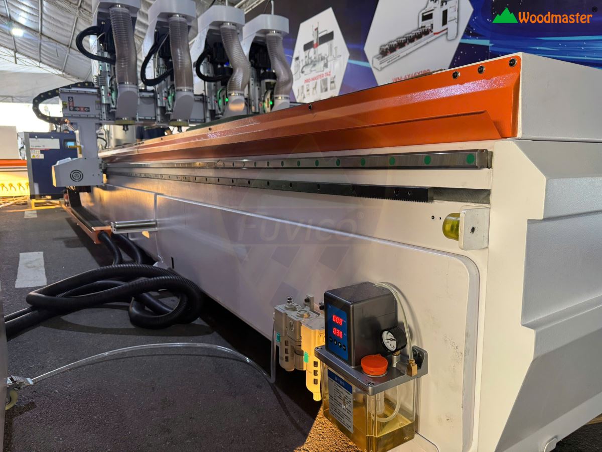 MÁY PHAY CNC NESTING 4 ĐẦU THAY DAO TỰ ĐỘNG BÀN LỚN HT-1850R4ATC 76659 8984