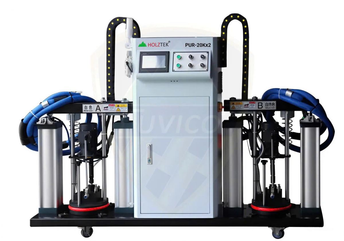 MÁY DÁN CẠNH TỰ ĐỘNG CAO TỐC 2 NỒI KEO PUR ĐÈ PHÔI DÂY BELT PRO-980MHB 15073 9048