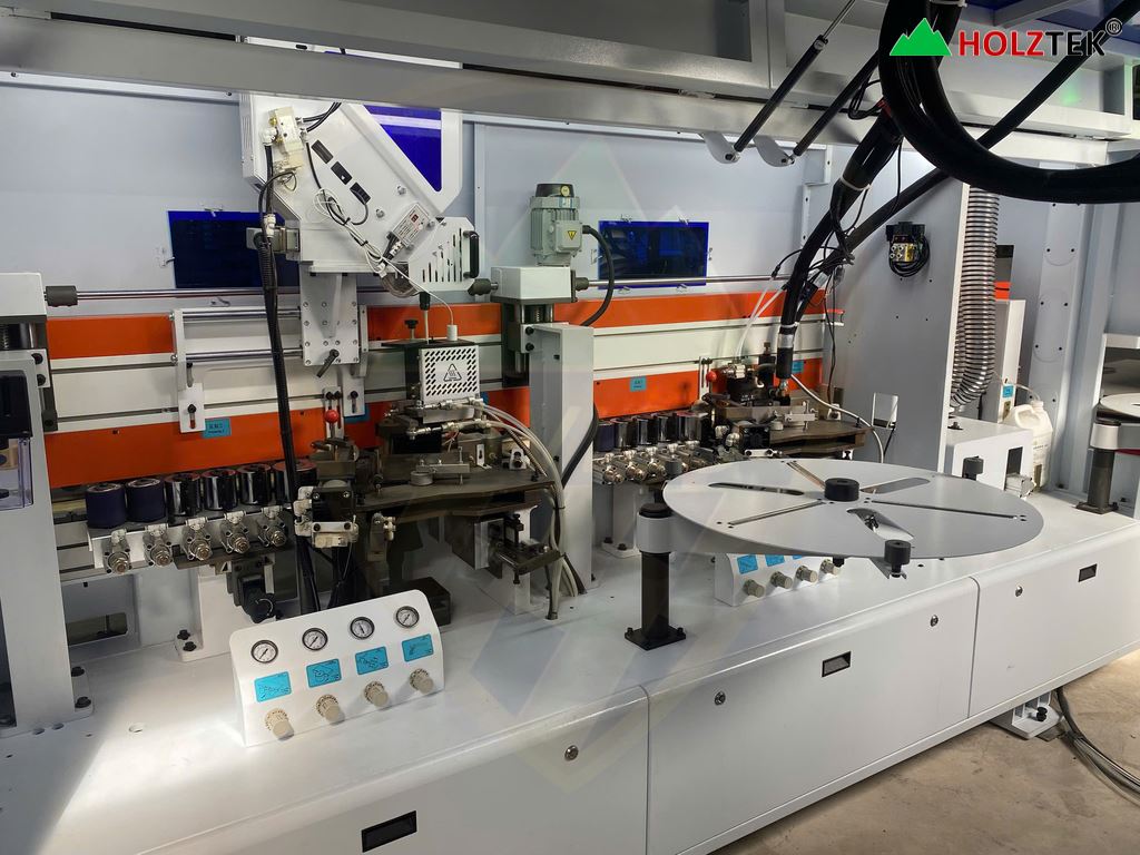 MÁY DÁN CẠNH TỰ ĐỘNG CAO TỐC 2 NỒI KEO PUR ĐÈ PHÔI DÂY BELT PRO-980MHB 15073 9050