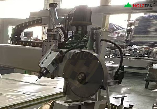 MÁY CẮT VÀ PHAY MỘNG KHUNG BAO TỰ ĐỘNG HT-3000DRC 29676 9085