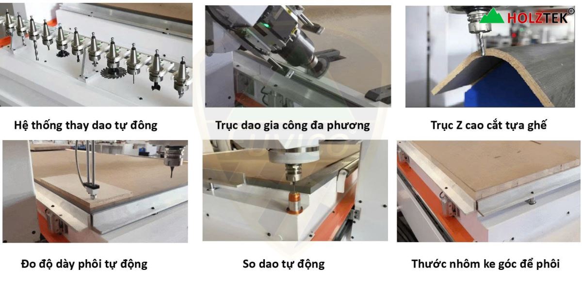 MÁY PHAY CNC ROUTER 4 AXIS THAY DAO TỰ ĐỘNG HT-MASTER-A4 11240 10439