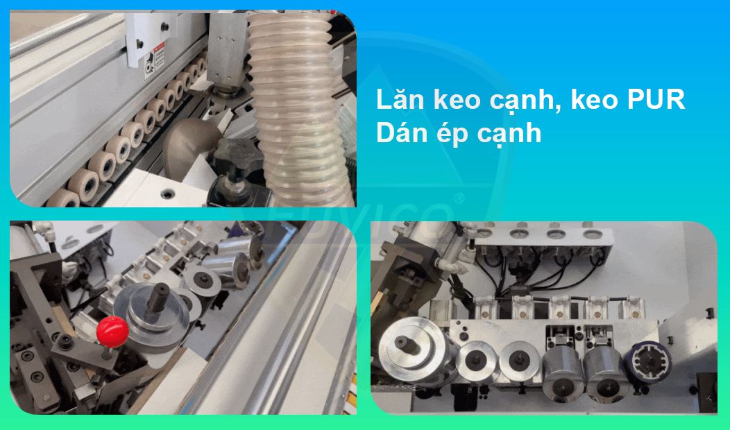 MÁY DÁN CẠNH VÁT 45 ĐỘ TỰ ĐỘNG DÙNG KEO PUR PRO-45MAP 77739 10458
