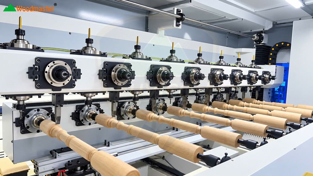 Thông số kỹ thuật máy phay CNC Woodmaster WM-8x4LHF chính hãng 15658
