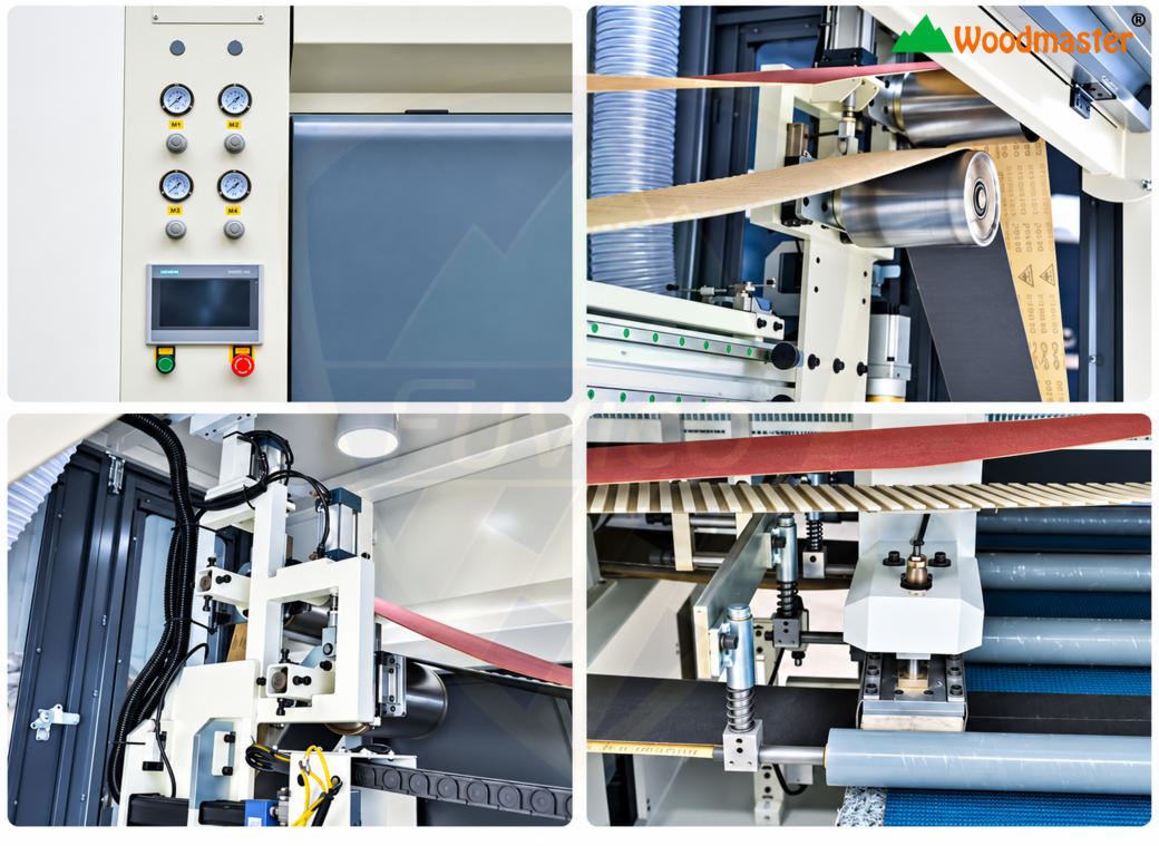 Giải Pháp Đánh Bóng Gỗ Với Máy Chà Nhám Băng CNC Woodmaster 2500mm 15659