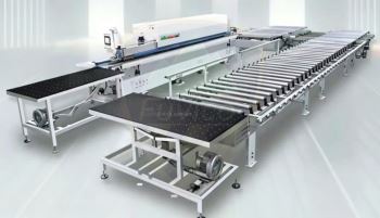 BĂNG TẢI CON LĂN HỒI PHÔI MÁY DÁN CẠNH TỰ ĐỘNG 8M HT-8MRT