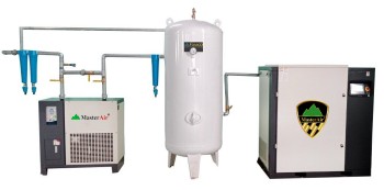 BỘ MÁY NÉN KHÍ TRỤC VÍT 30HP