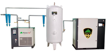 Combo máy nén khí trục vít 10HP