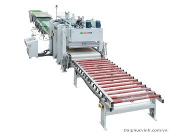 DÂY CHUYỀN MÁY ÉP NÓNG BĂNG TẢI DÁN VENEER LIÊN TỤC