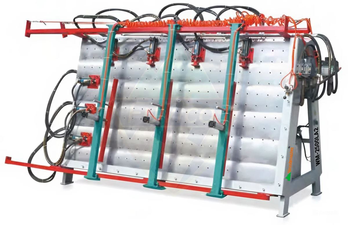 MÁY BÀN CẢO LẮP RÁP CHỮ A 2 MẶT 2500MM WM-2500LA2