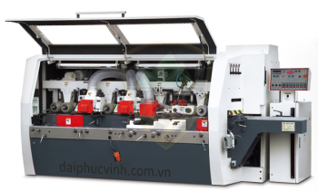 MÁY BÀO 4 MẶT 8 TRỤC 250MM (ván sàn khóa)