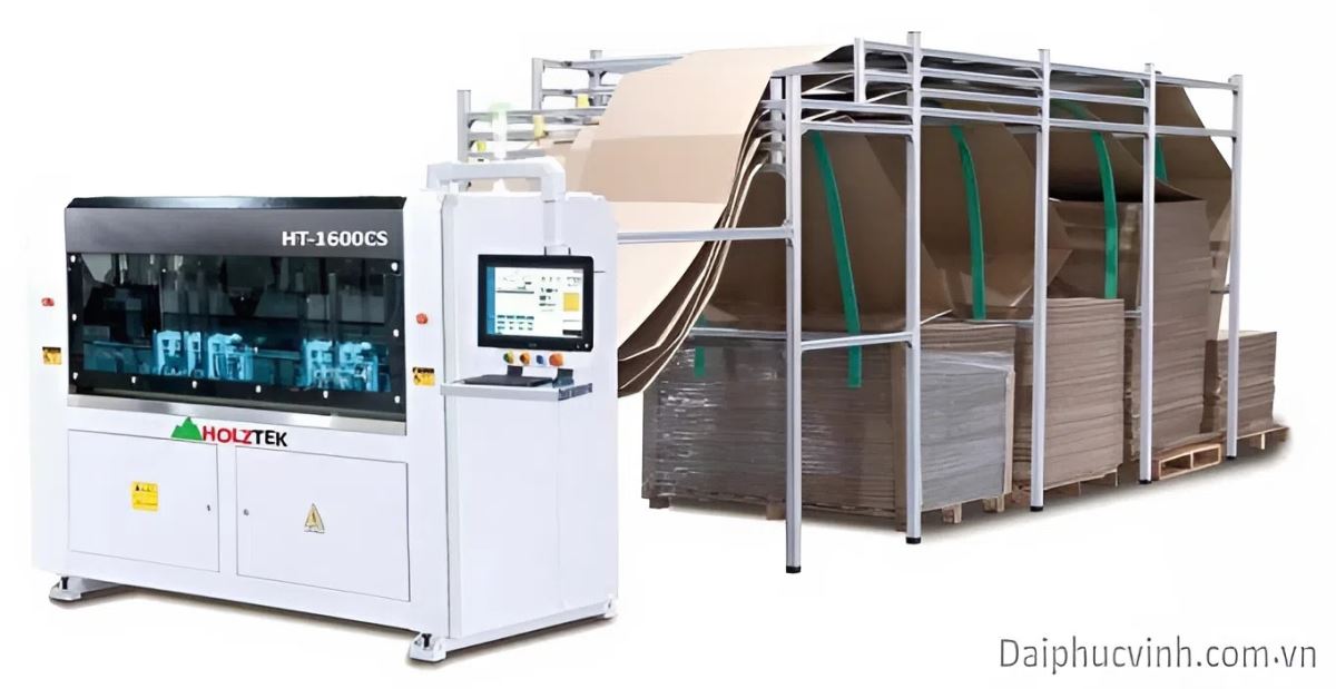 MÁY CẮT GIẤY CARTON CNC 1600MM HT-1600CS2