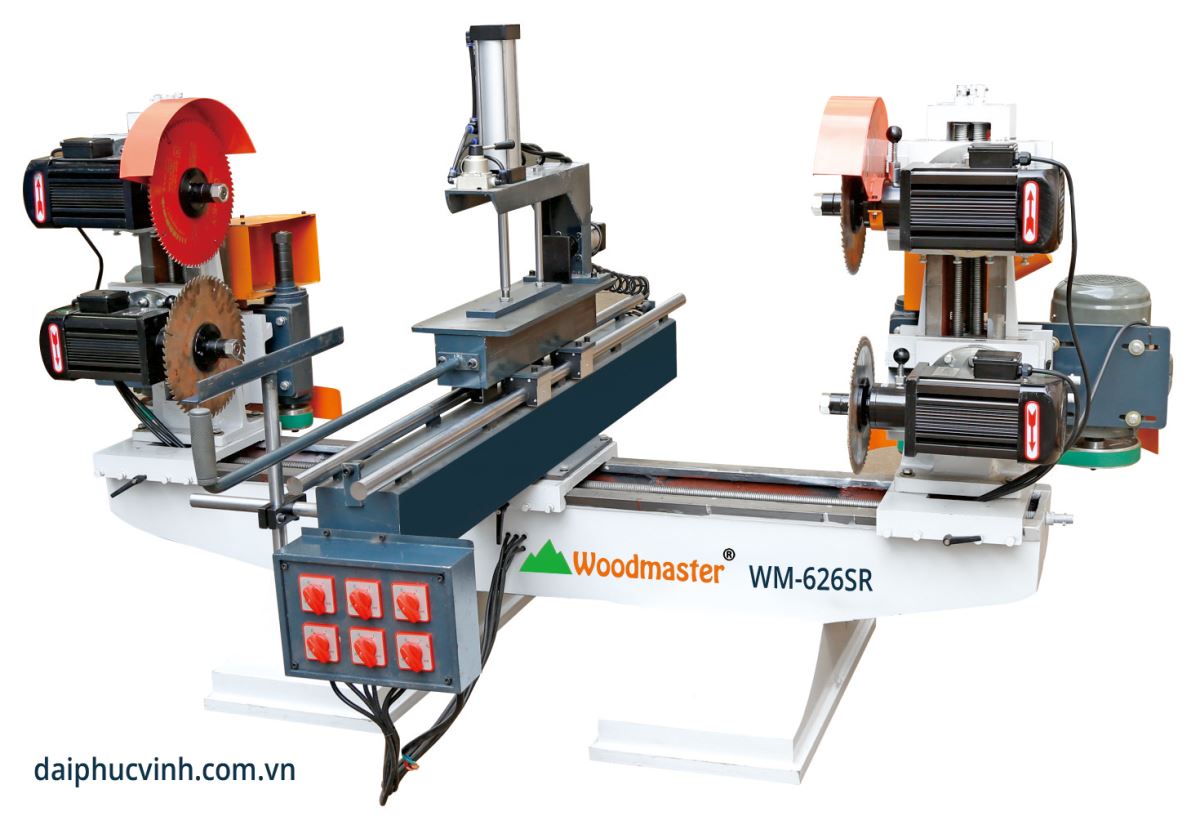 MÁY CẮT PHAY 2 ĐẦU 1800MM ( 6 trục) WM-626SR