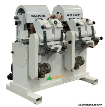 MÁY CHÀ NHÁM CÂY TRÒN 4 BĂNG