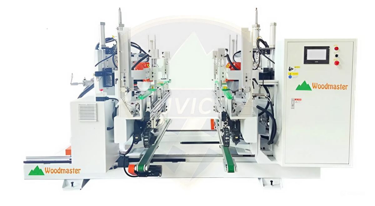 MÁY CƯA CẮT NGANG PHAY MỘNG DƯƠNG VÀ KHOAN 2 ĐẦU WM-D220CTD