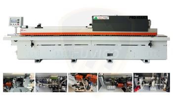 MÁY DÁN CẠNH VÁT 45 ĐỘ TỰ ĐỘNG (cạnh đứng 3mm cực đẹp)