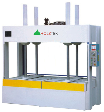 MÁY ÉP NGUỘI THUỶ LỰC 100T 2 BÀN 4 XI LANH HT48X100T/2