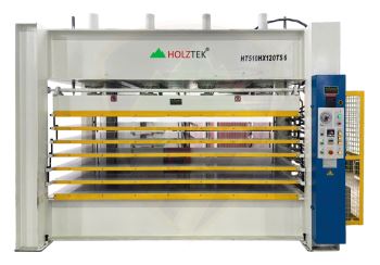 MÁY ÉP NHIỆT THỦY LỰC 6 TẦNG 120T TẤN HT510HX120TS6