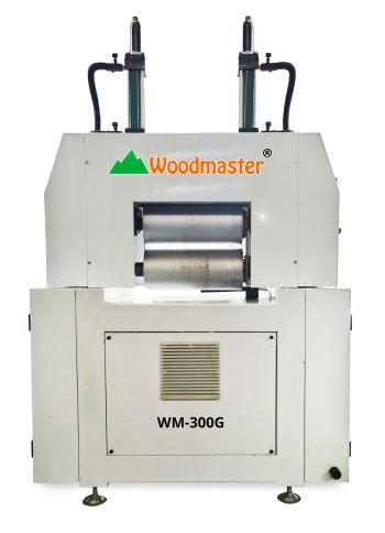 MÁY ÉP VÂN GỖ 300MM GIA NHIỆT (có thể ép cong)