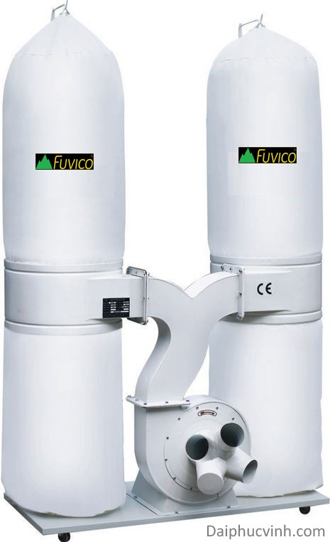 MÁY HÚT BỤI 4 TÚI VẢI (cánh quạt thép)