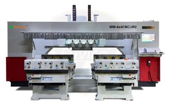 MÁY PHAY CNC 16 TRỤC DAO BÀN KÉP WM-4x4CNC/JR2
