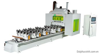 MÁY PHAY CNC 4 TRỤC 16 DAO KẸP LẬT 180 ĐỘ WM-4x4A4MD