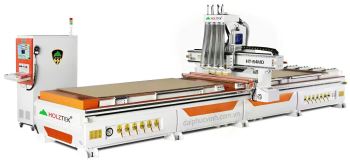 MÁY PHAY CNC NESTING 4 ĐẦU 2 BÀN HT-R4MD