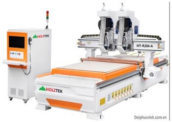 MÁY PHAY CNC ROUTER 2 ĐẦU ĐỘC LẬP HT-R2M-A