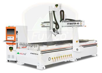 MÁY PHAY CNC ROUTER 4 AXIS THAY DAO TỰ ĐỘNG FULL OPTION GIA CÔNG 5 MẶT HT-MASTER-A5