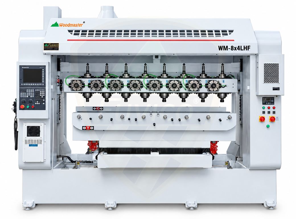MÁY PHAY TIỆN CNC 8 TRỤC 40 DAO OPTION 8 DAO TIỆN WM-8x4LHF