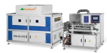 Máy Phun Sơn UV Cao Áp 4 Cạnh Sấy 8 đèn