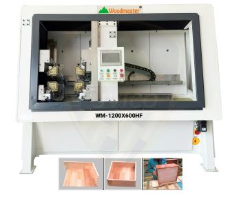 MÁY CẢO GHÉP KHUNG CAO TẦN HỘC KÉO WOODMASTER